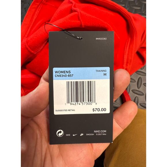 Mater Dei Swimming & Diving Women's Nike Medium Jacket Red New W/ Tags RN#56323 - Picture 5 of 12